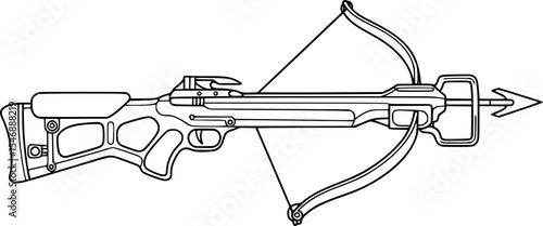 Minimal vector crossbow design
