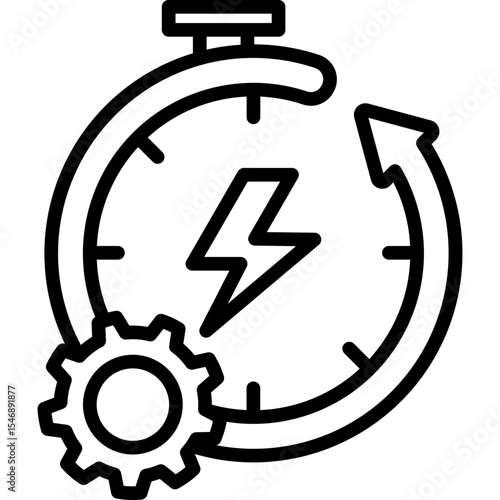 Effectivity line icon