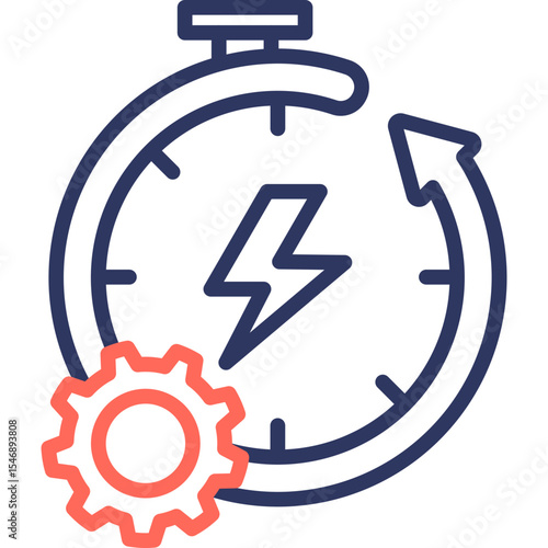 Effectivity line color icon
