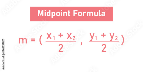 Midpoint Formula. Coordinate of Two Points. Midpoint of a Line.