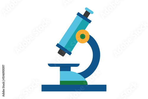 Microscope Clipart Free Vector EPS for Science Education & Research