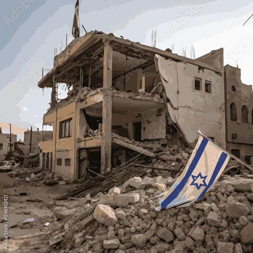 construction site in the city