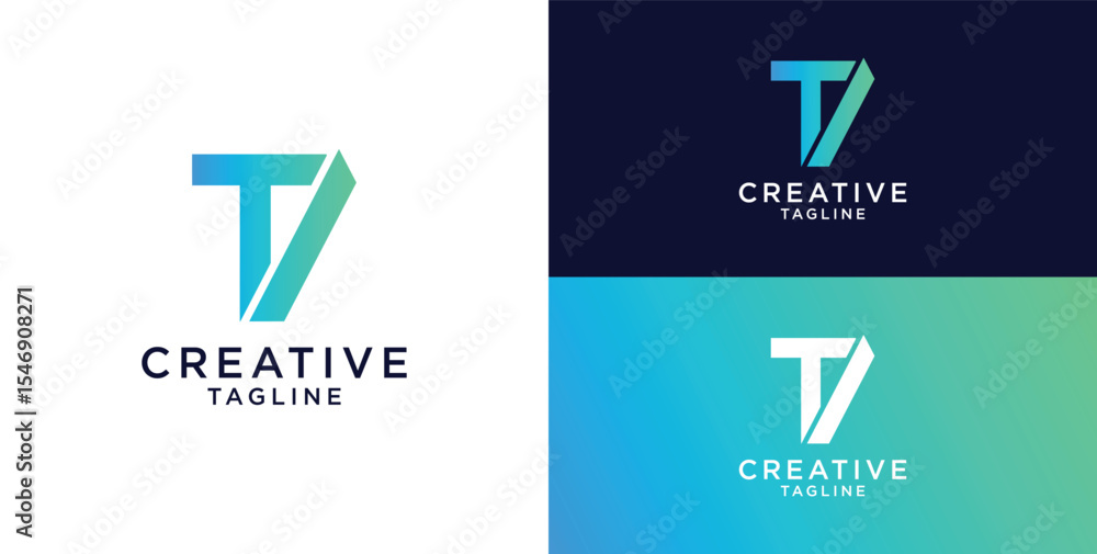 letter T logo design vector letter T logo design vector