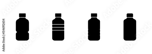 Bottle icon vector. bottle sign and symbol