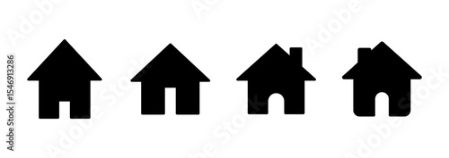 House icon vector. Home sign and symbol