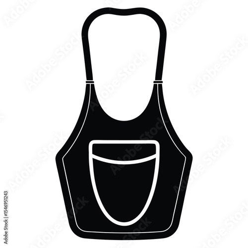 dental hygienist element isolated bib clip on white background