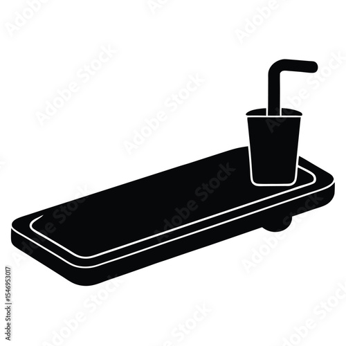 dental hygienist element isolated fluoride treatment on white background
