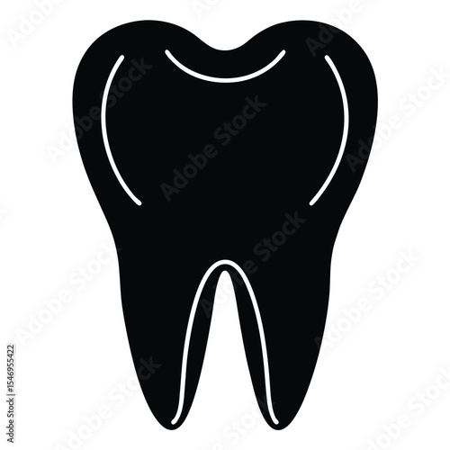 dental hygienist element isolated teeth model on white background