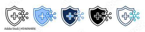Immune System multiple icon