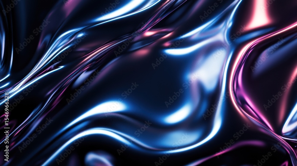 Obraz premium Abstract liquid metal