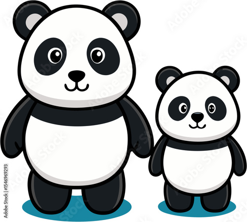 cartoon panda