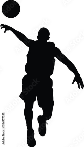 "Basketball Player in Action"