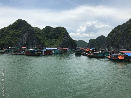 boats on the lake
