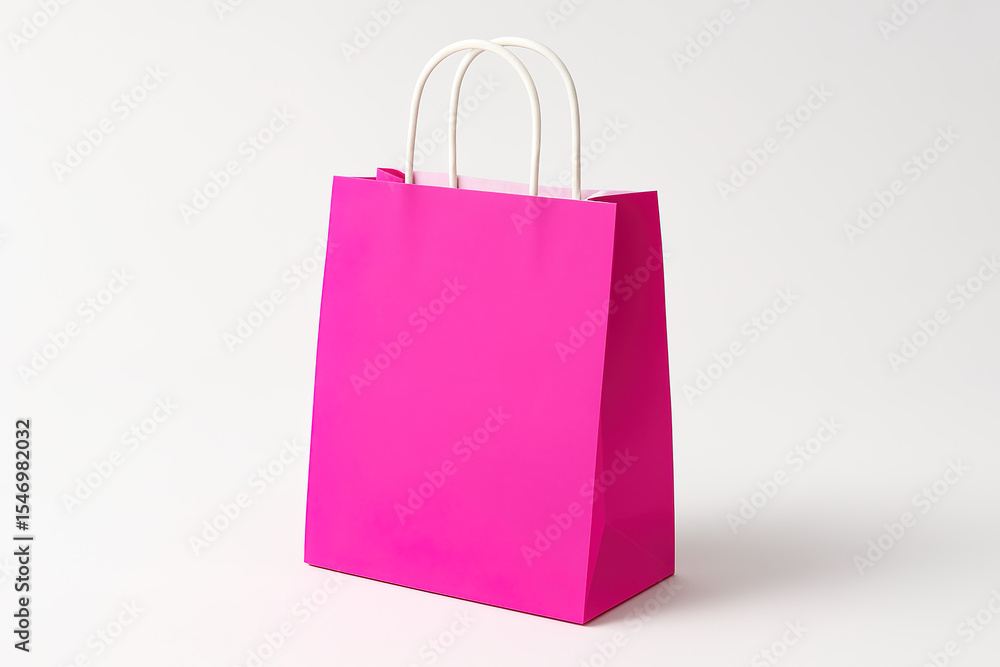 Pink Shopping Bag Mockup Pink Shopping Bag Mockup