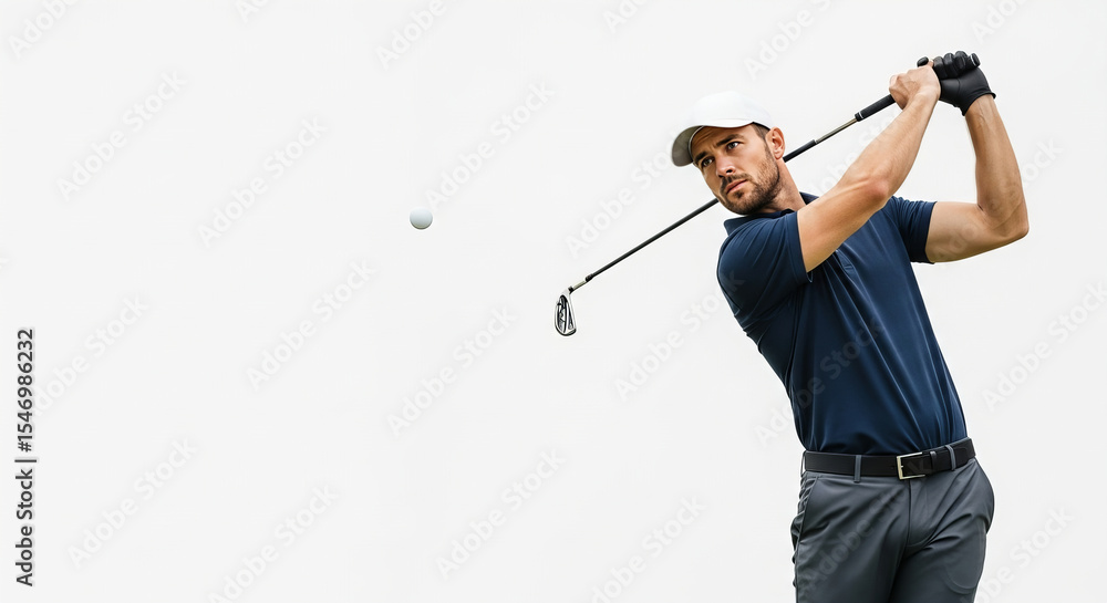 Professional Golfer in Motion Professional Golfer in Motion