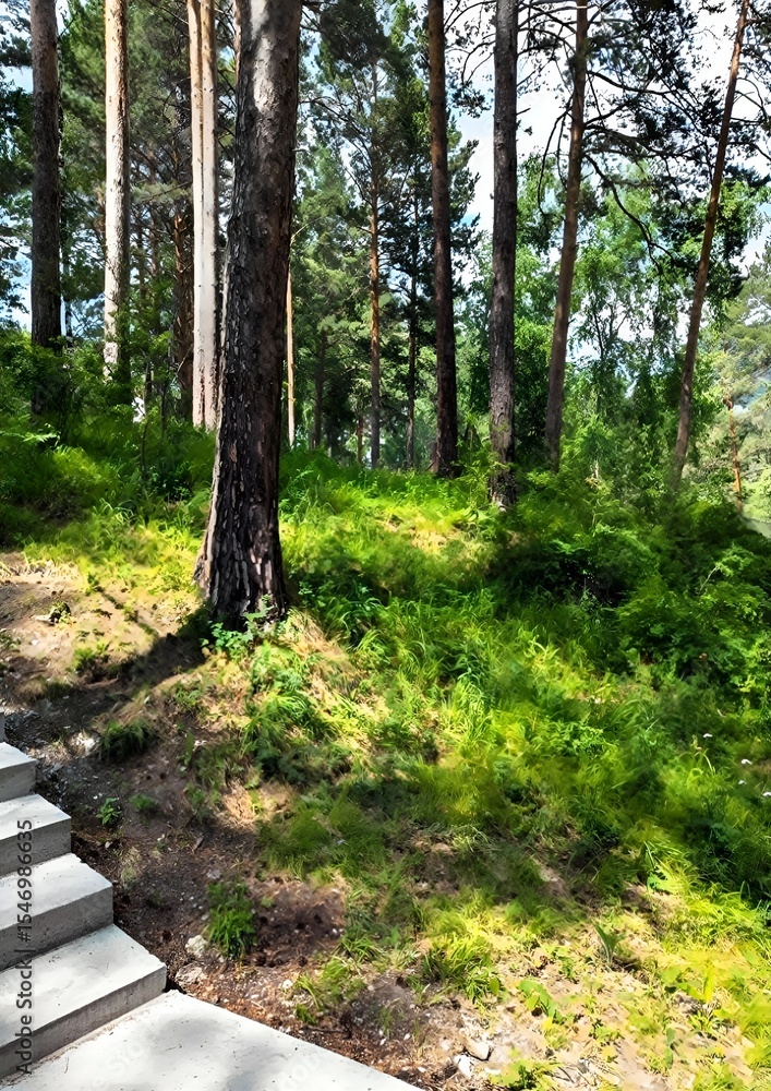 Fototapeta premium path in the forest