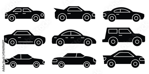 car icon set. car icon.