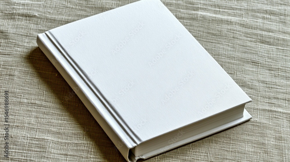 Fototapeta premium Blank Book Cover Mockup