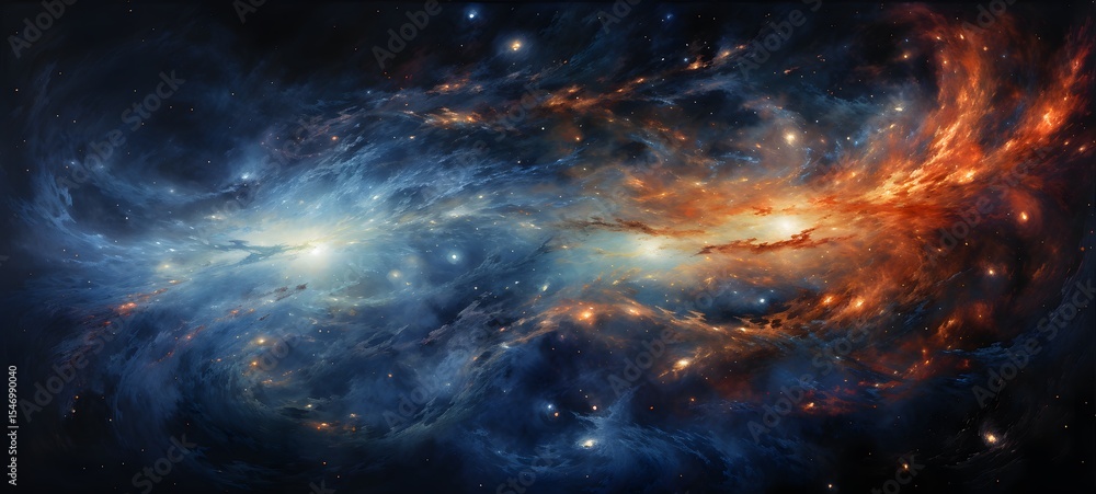 Fototapeta premium Galaxy Version of Fig world,ai generative