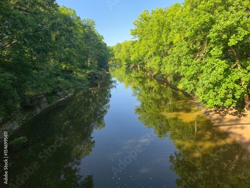 river in the forest, Cedar Creek Missouri 