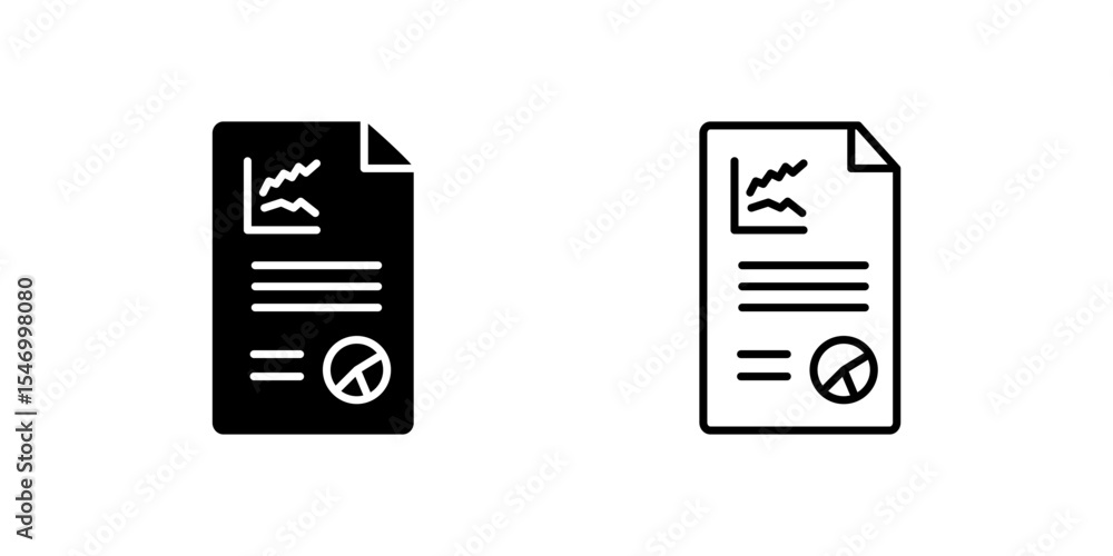 Detailed report document icon for analysis, paperwork, and official records. Essential for business, research, and data presentation. Detailed report document icon for analysis, paperwork, and official records. Essential for business, research, and data presentation.