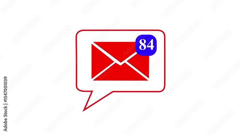 abstract Message Alert Icon Animation – Notification Badge for App. New Message 84 Notification Badge Icon for Mobile. abstract Message Alert Icon Animation – Notification Badge for App. New Message 84 Notification Badge Icon for Mobile.