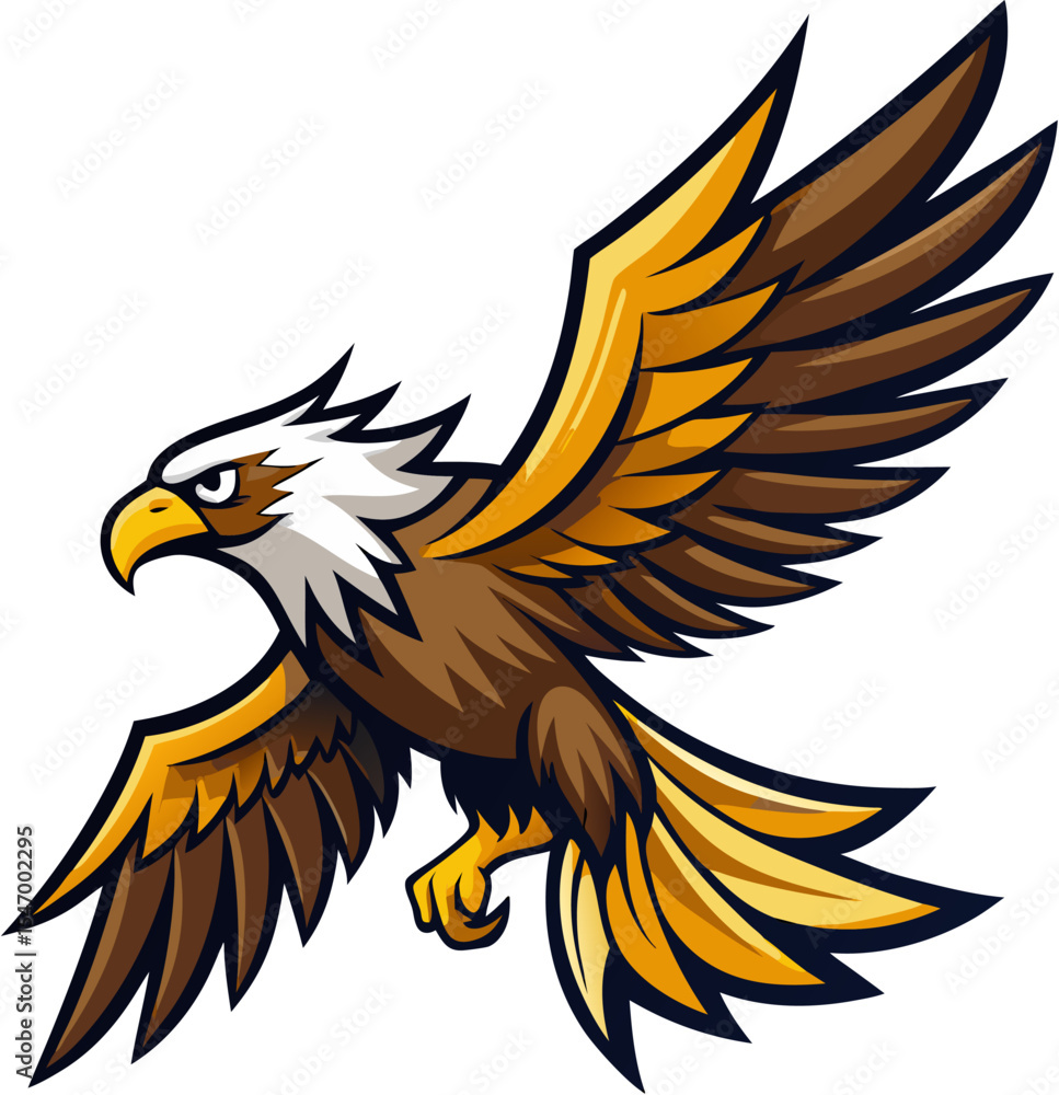 Obraz premium eagle in flight