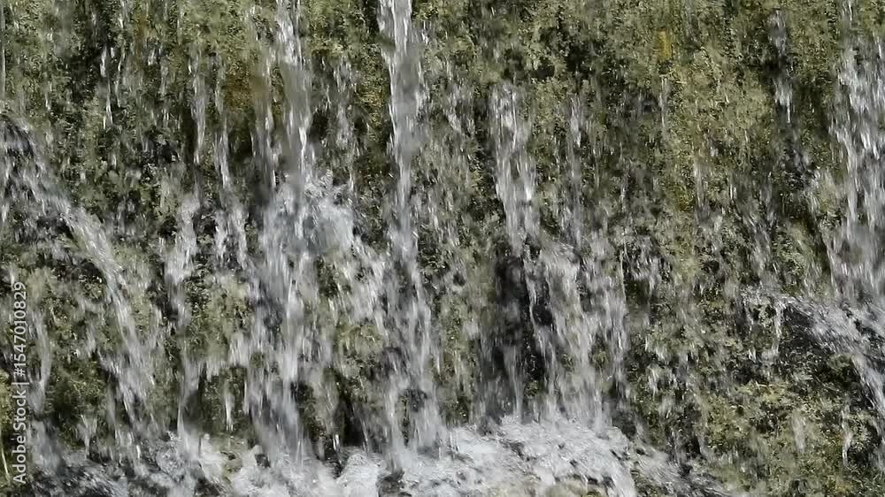 Water Shot flowing very clear in the river Water Shot flowing very clear in the river
