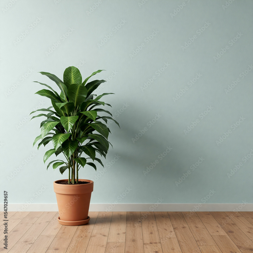 Obraz premium 식물 거실 인테리어