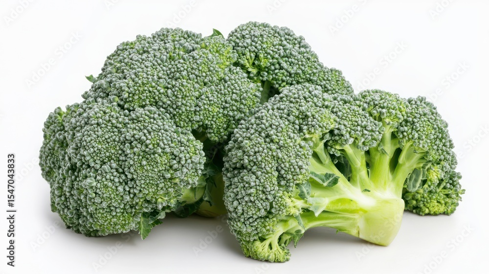 Fresh broccoli heads Fresh broccoli heads