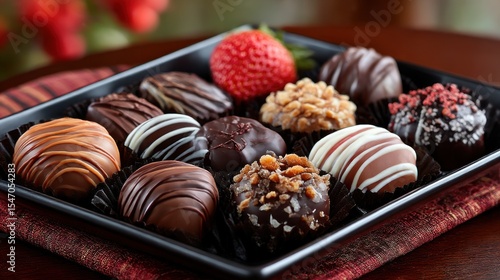 Wallpaper Mural Assorted chocolate truffles Torontodigital.ca