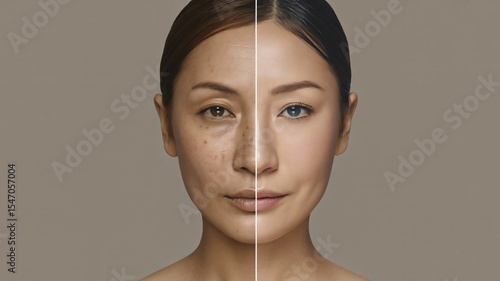 Asian Beauty Close-up