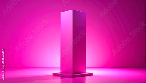 Pink Minimalist Product Display Stand - Minimalism