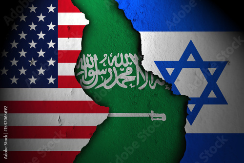 saudi arabia between america and israel
