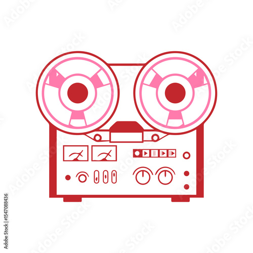 reel to reel tape recorder icon