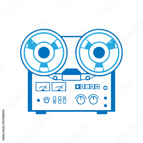 reel to reel tape recorder icon