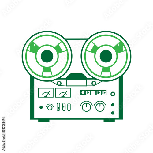 reel to reel tape recorder icon