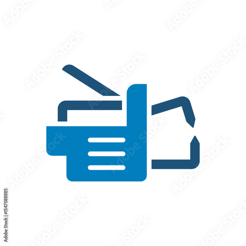 Welding clamp icon vector design illustration template in trendy style