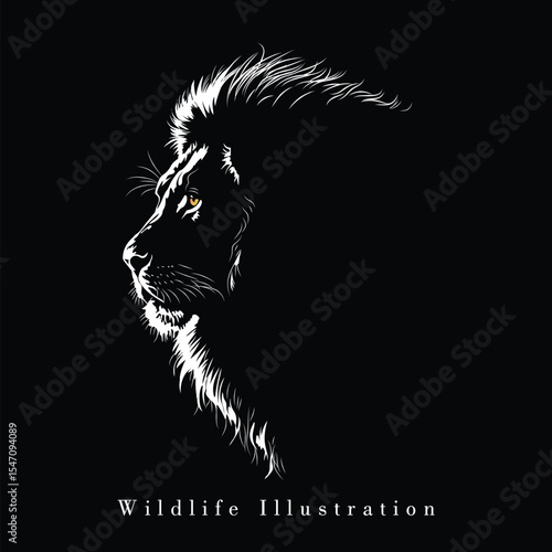 Lion Vector Illustration.eps