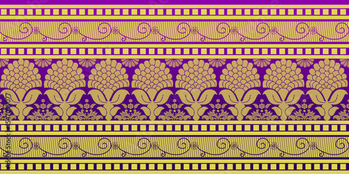 beautiful graphic saree design and this sari design is in Indian style which is for textile fashion industry and it can be used as wallpaper backdrop and website bg this style is originated in india 