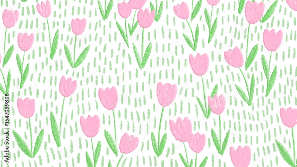 Pink png tulip field transparent background Pink png tulip field transparent background