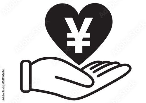 Foto 募金,寄付,義援金,お金,ハート,手,現金,募金箱,寄付金,チャリティ,募金活動,慈善活動,共同募金,応援,提供,福祉,ボランティア,医療機関,支援,サポート,