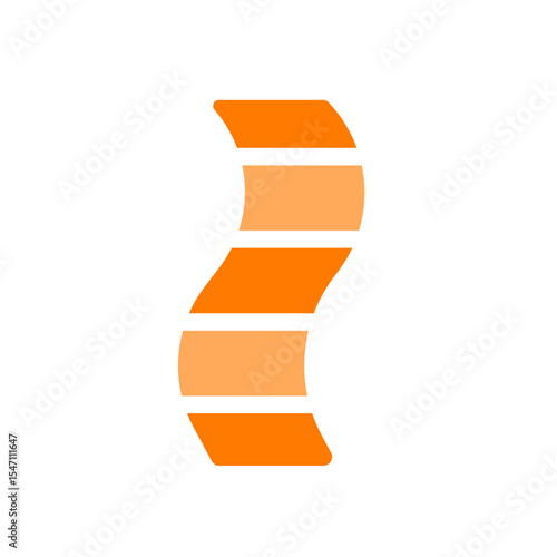 corrugated rail