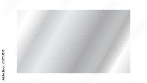 Transparent Plastic Paper Vector Mockup with Glossy Effect for Realistic Design Elements