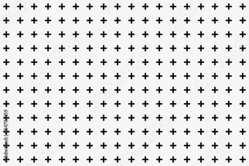 Polka dots patterned background, black design vector