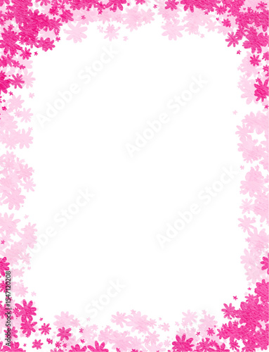 hot pink colorful abstract illustration, background, wallpaper, card invitation design