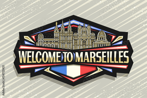 Vector logo for Marseilles