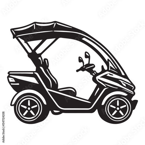 High Resolution Trike and Race Bike Clipart for Motorbike Fans

