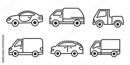 Car vehicle solid icons collection. Containing car dealer, keyless, garage, electrical vehicle etc icons. For website marketing design, logo, app, template, ui, etc. Vector illustration. Automobile