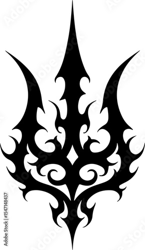 Tattoo And Ornate, Decorative, Design, 